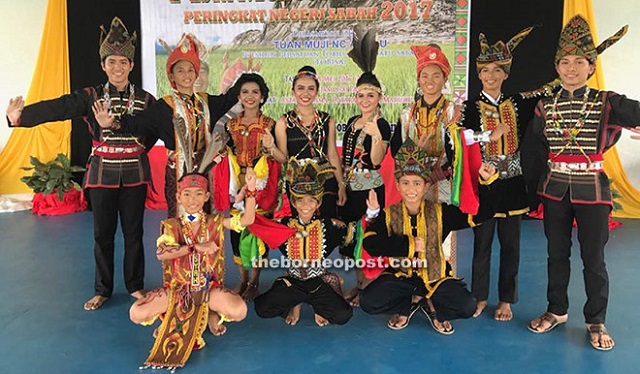 The Borneo Post The 13 talented dancers from Sabah.